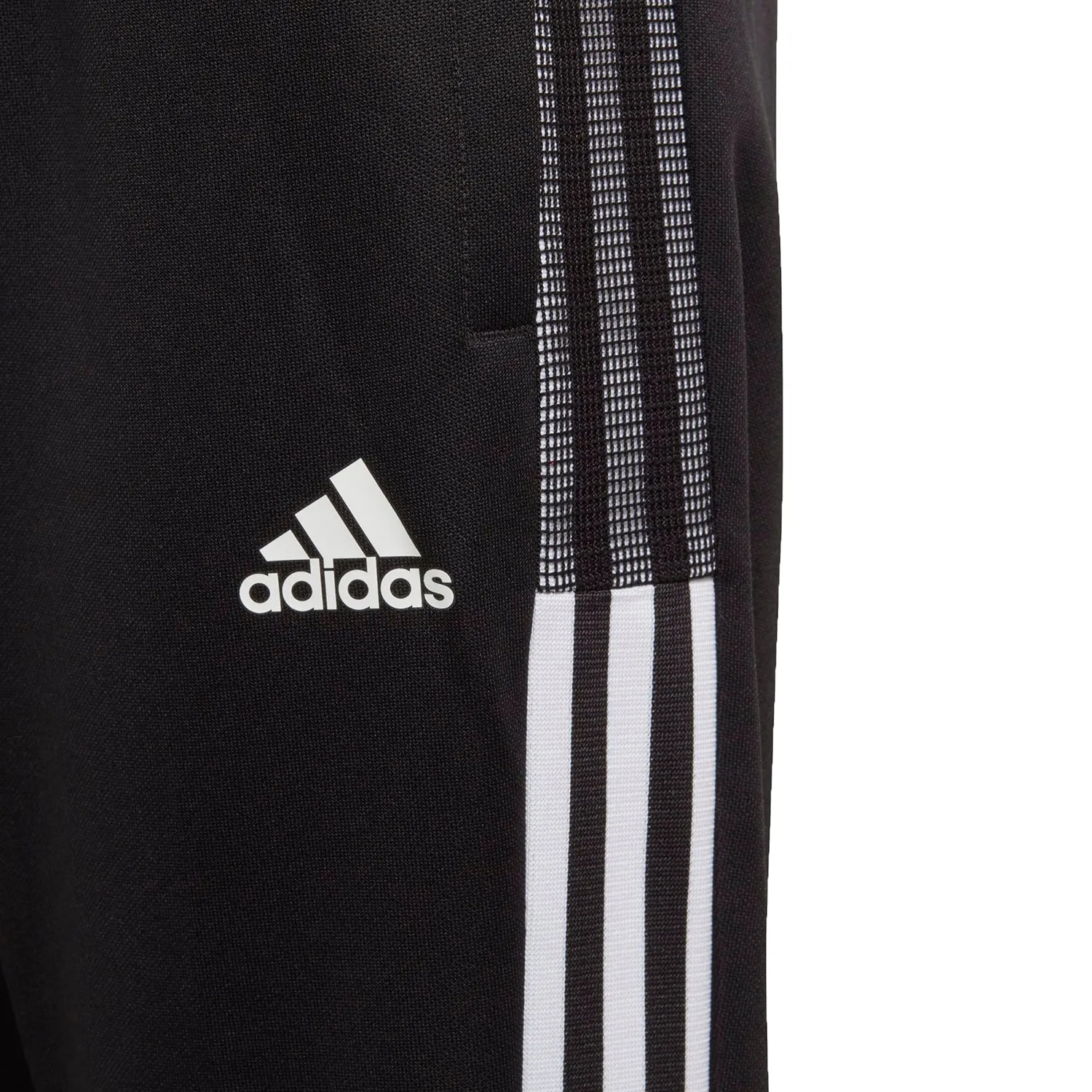 Adidas Tiro 21 Kids' Track Pants Black-White