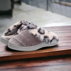 DEARFOAMS Kid's Velour Clog Slippers