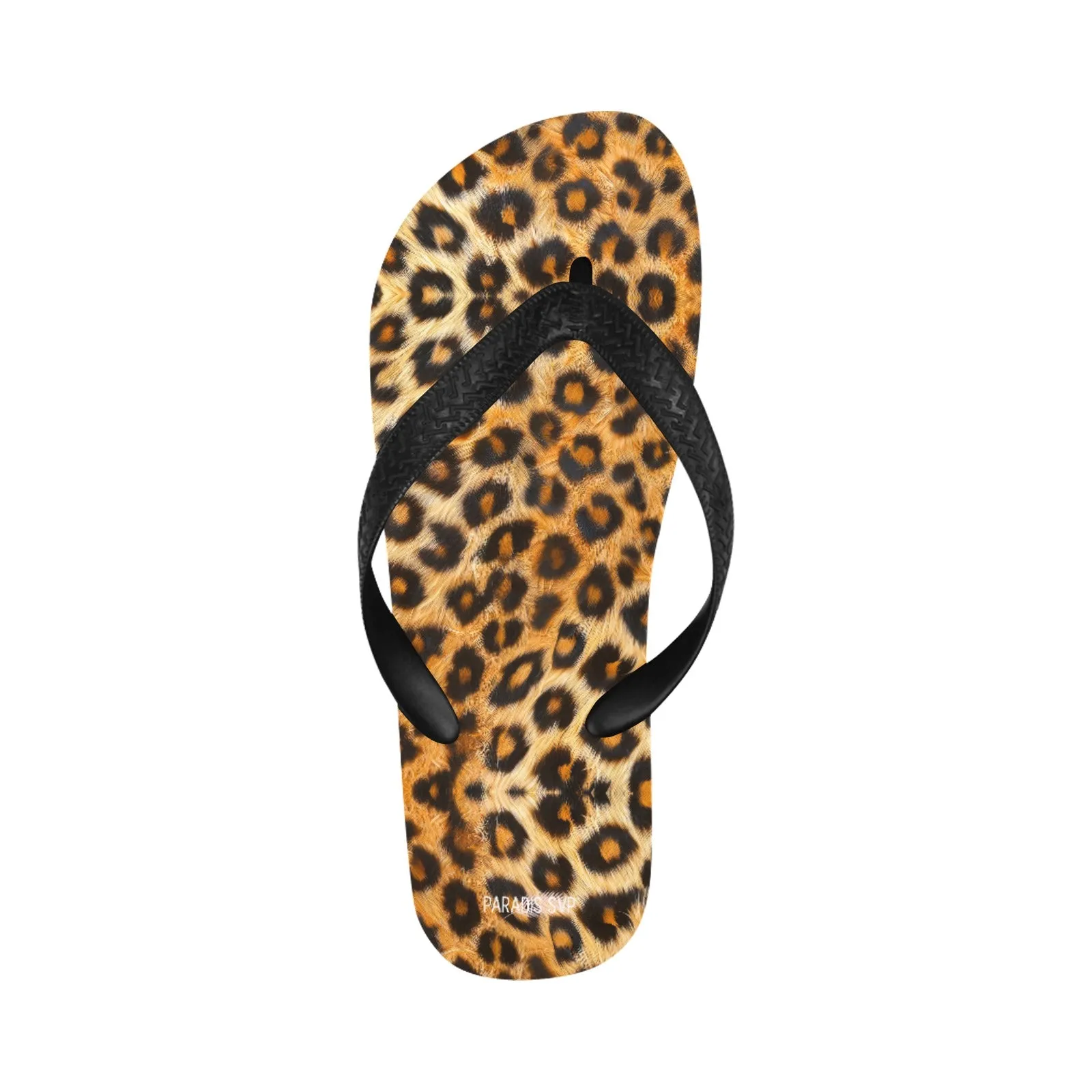 Leopard Roar Flip-Flops