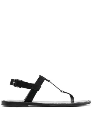 Men's Cassandra Sandals in Nero | Size 41.5 | 7322291NZAA1000