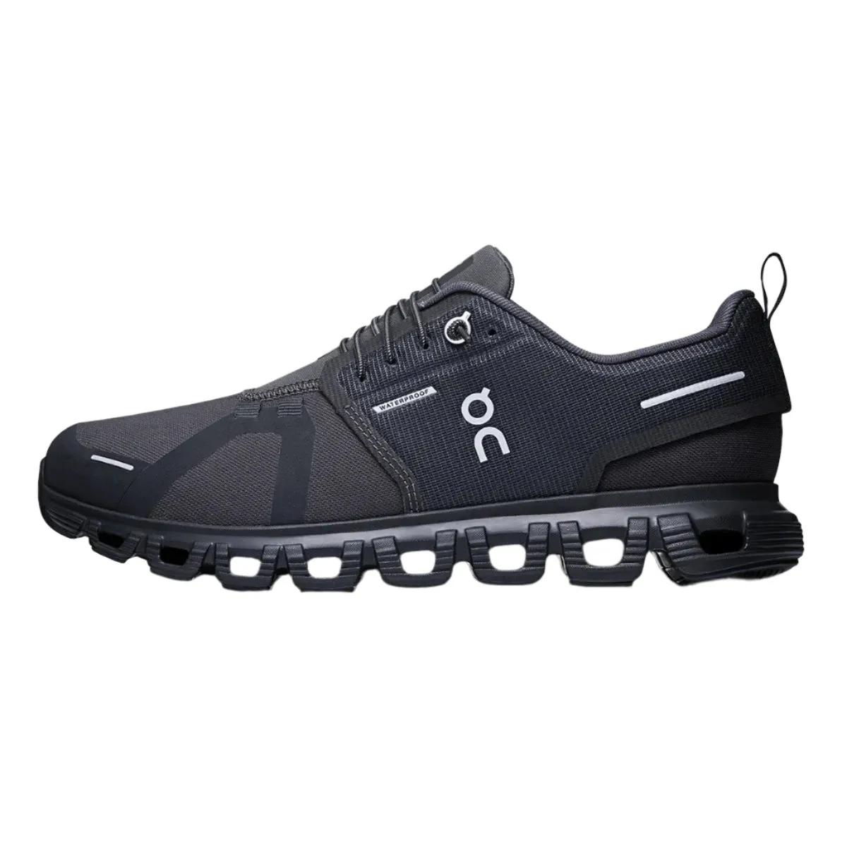 On Running Men's Cloud 6 Waterproof Athletic Shoe - All Black