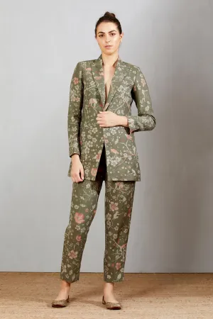 Rana Blazer Linen Grey